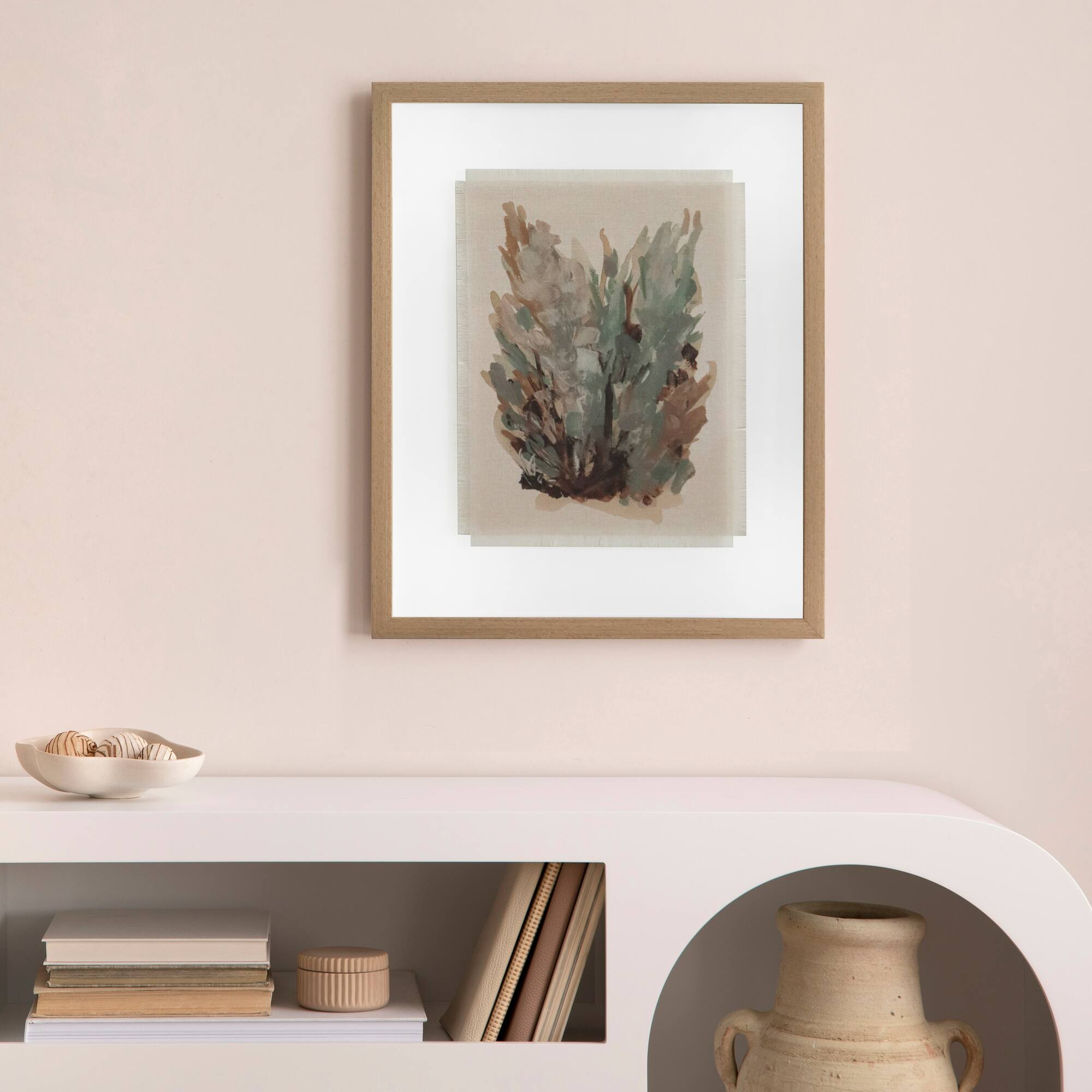 16" x 20" Gray Foliage Wall Décor by Ashland®